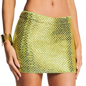 Retrofete embellished koko skirt size XS